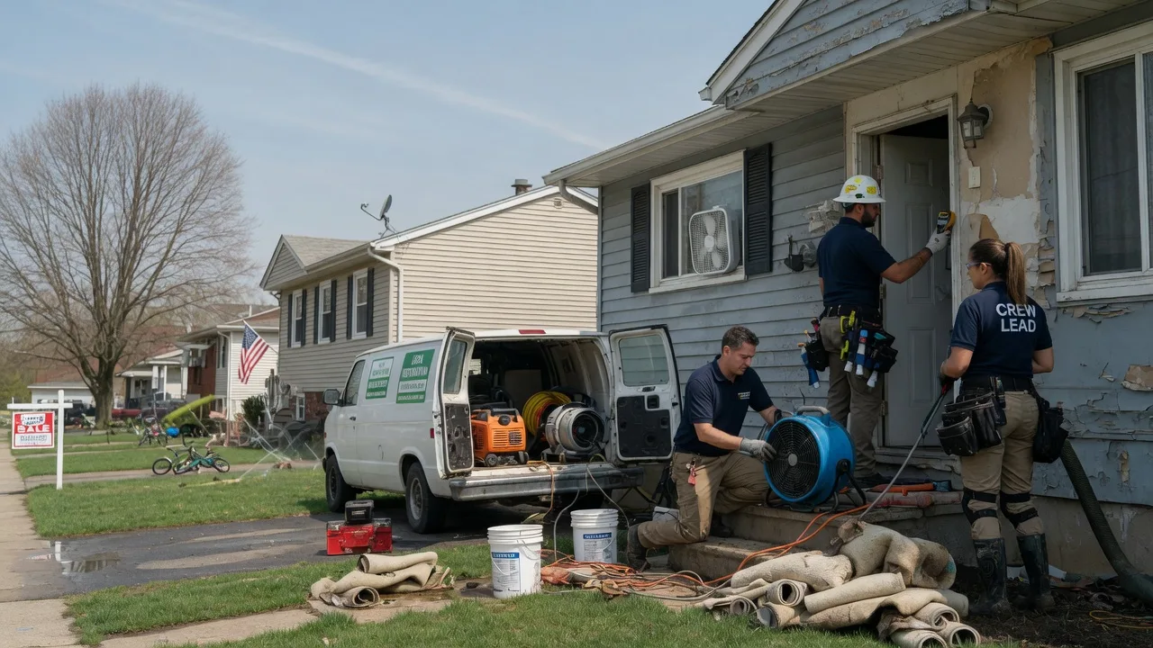 Flood Cleanup in Bessie, OK near me