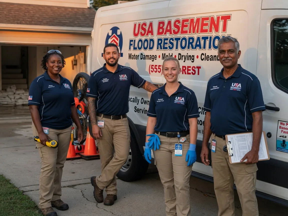 Basement Flood Cleanup company in Bessie, OK